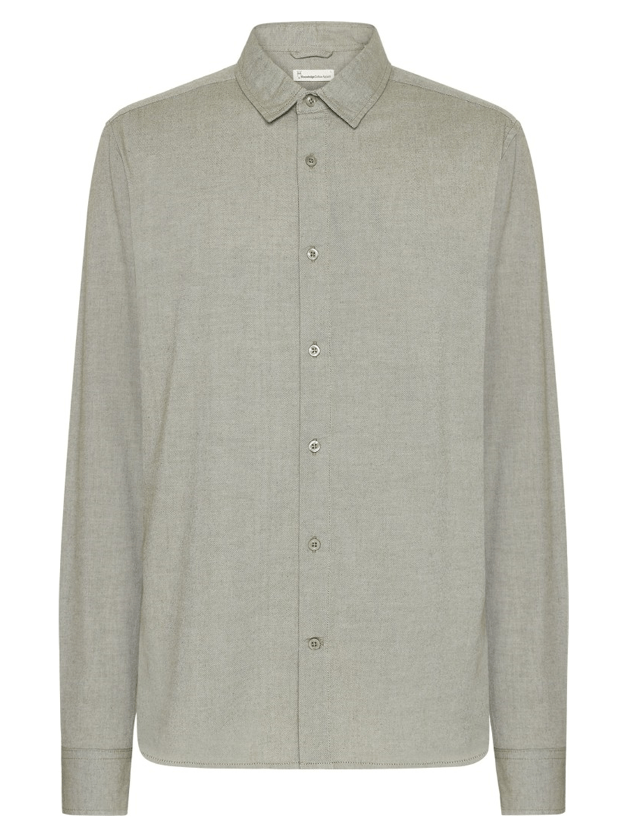 Knowledge Cotton Apparel Skjorter 1090144-1068_M - Bygholm Menswear